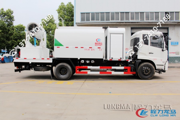 多功能抑塵車油耗分析 防霧霾噴水車